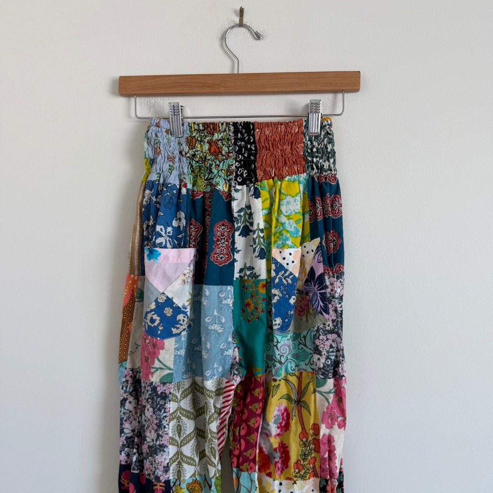 Vintage Patchwork Bubble Pants - Picture 7 of 10